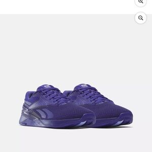Reebok Violet Performance Sneakers/ NEW
